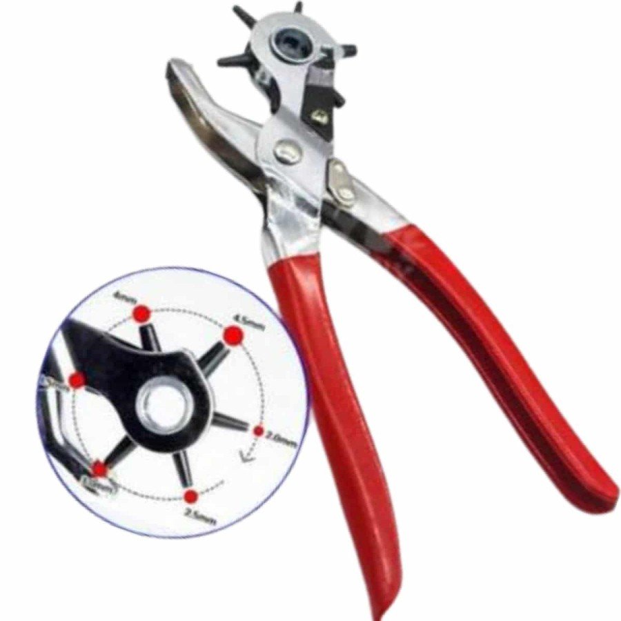Belt Punching Pliers 6 Different Sizes Belt Piercing Home Leather Belt