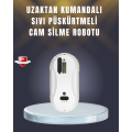 Smart Glass Cleaner Robot with 2800 Pa Strong Suction