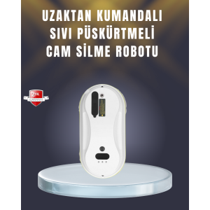 Smart Glass Cleaner Robot with 2800 Pa Strong Suction