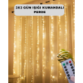 Remote Control Curtain Type Daylight Fairy Led Light Decoration