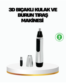 3D Blade Nose and Ear Shaver Battery Operated Portable Model