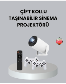 4K Wi-Fi 6 Projector – Support for 10,000+ Games, Wireless Connectivity and Multiple Input Ports