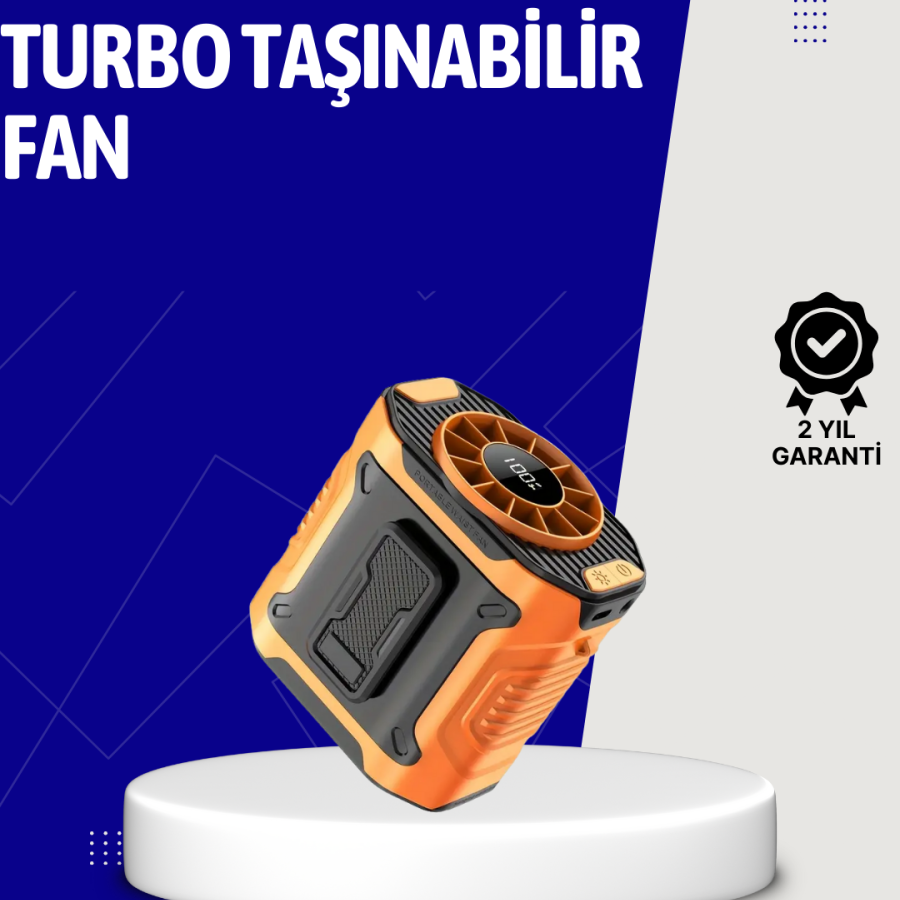 5000mAh Rechargeable Cooling Fan Portable