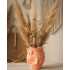3D Custom Printing Orange Flower Decorative Vase Living Room Office Decor