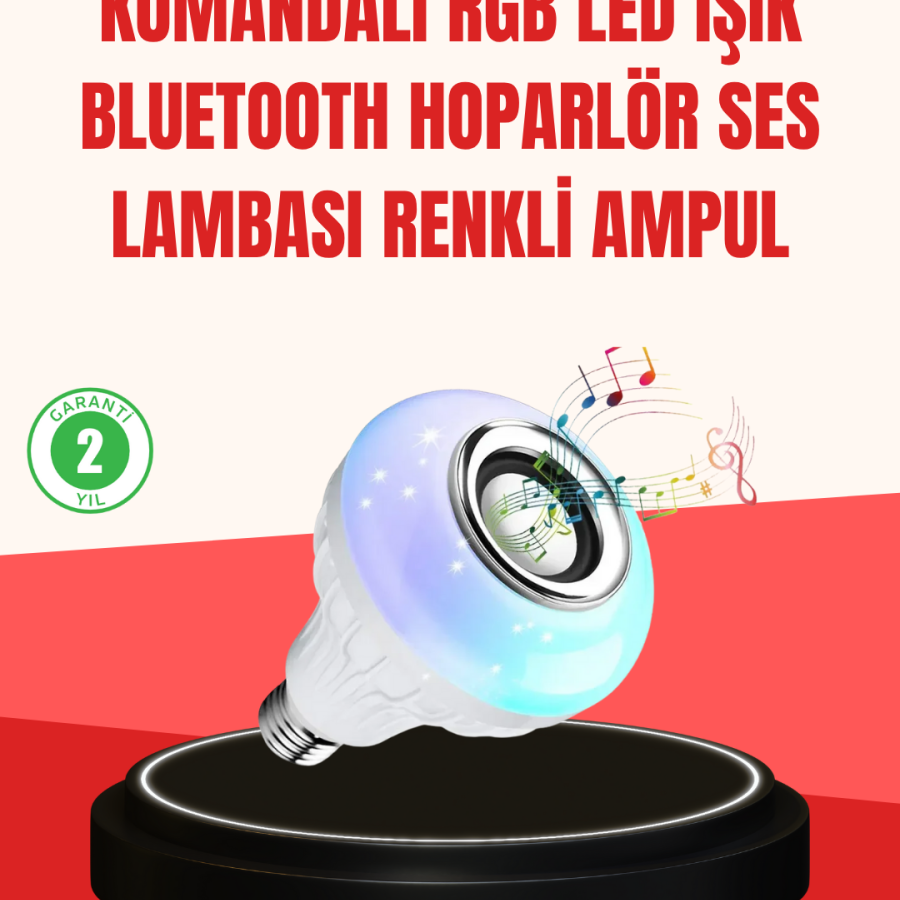 Smart LED Bulb – E27 Compatible and Music Player Design Smart LED Bulb – E27 Compatible and Music Player Design