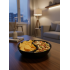 Decorative Black Snack Bowl Set of 4 3x12 cm