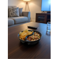 Gray Snack Bowl Set of 4 Stylish and Minimal Tabletop Use