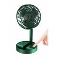 Foldable Usb Rechargeable Desktop Cooler Mini Fan Phone Holder
