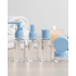 Portable 5 Piece Travel Cosmetic Set 30 ml Leak Proof
