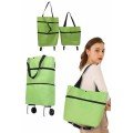 Foldable Wheeled Market Market Arcade Trolley Grocery Shopping Bag