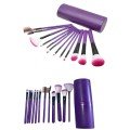 12 Pieces Professional Makeup Brush Eyeshadow Brush Blush Brush Soft Bristles