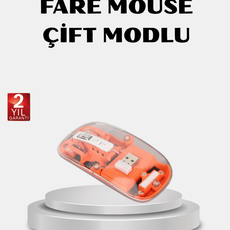 Wireless Dual Mode Mouse – Bluetooth 5.0 + 2.4GHz Wireless Dual Mode Mouse – Bluetooth 5.0 + 2.4GHz