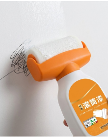 Wall Patching Brush with Hopper Quick Drying Touch Up Paint Roller