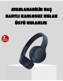 Wireless Bluetooth Headset 5.0 18 Hours Use Dynamic Driver Black