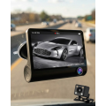 Car DVR Camera Dual Lens 4 Inch Screen G Sensor