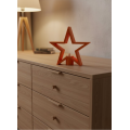 Decorative Star Shaped Orange Candle Holder Home Accessory Decorative Star Shaped Orange Candle Holder Home Accessory
