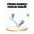 Three Segmented 1080 Degree Faucet Attachment Flexible Rotary Aerator Practical Use Three Segmented 1080 Degree Faucet Attachment Flexible Rotary Aerator Practical Use