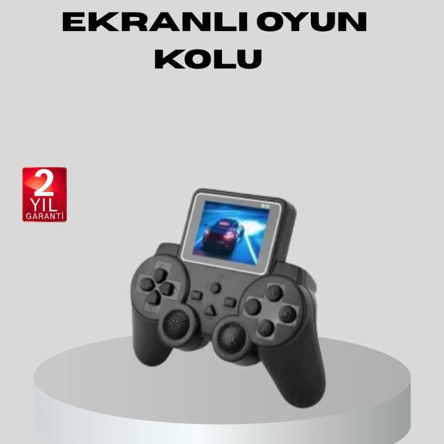 Atari S10 Handheld Console with 520 Games – Retro Design, Rechargeable and Portable Gaming Experience
