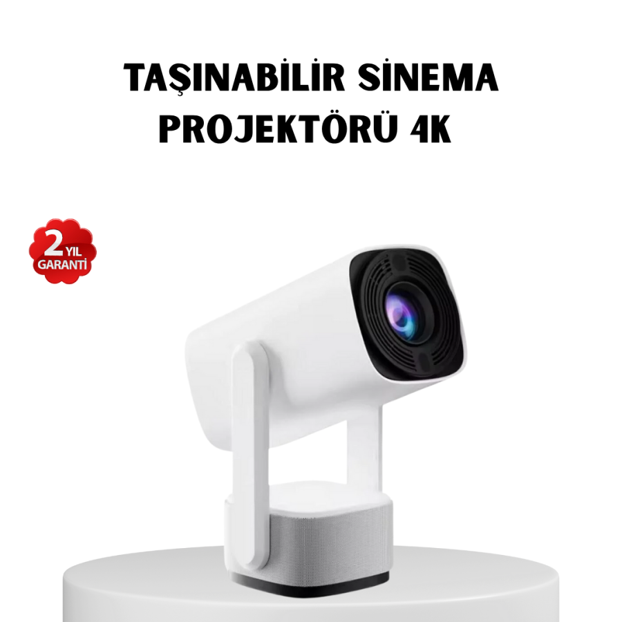 720p HD Projector – Long-Lasting Bulb, Vivid Colors and Home Cinema Enjoyment