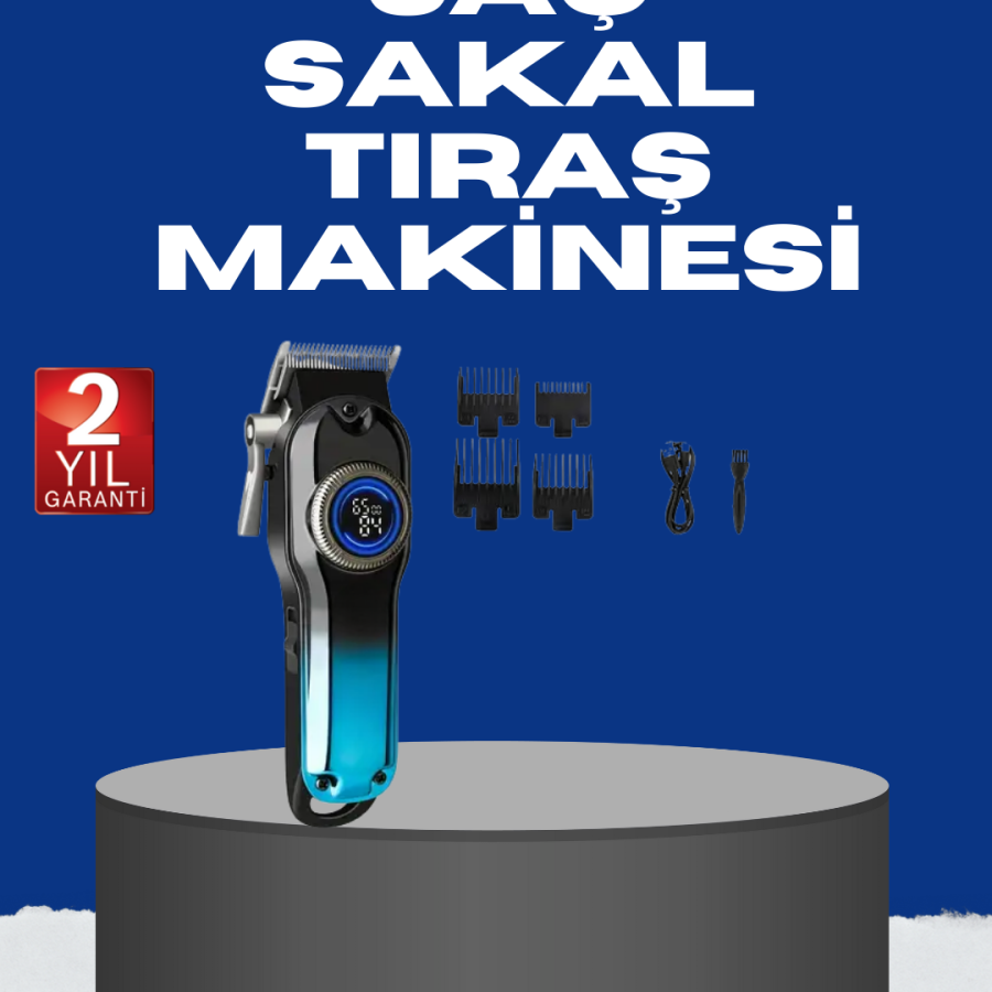 Wireless/Wired Men s Shaver with USB Type-C Rechargeable