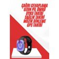 New Generation Smart Watch and Headphone Set Silver Case Elegant Design Multi-Functional