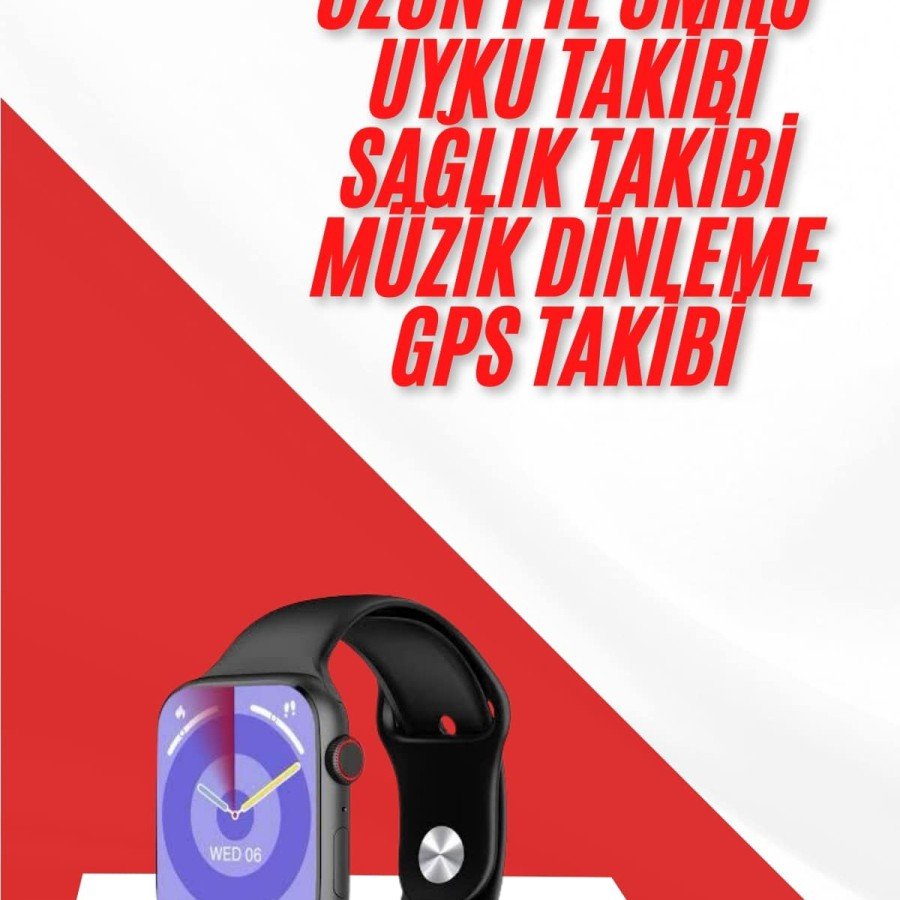 New Generation Smart Watch and Headphone Set Silver Case Elegant Design Multi-Functional