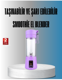 Rechargeable 380ml Portable Smoothie Blender USB Mini Shake Maker
