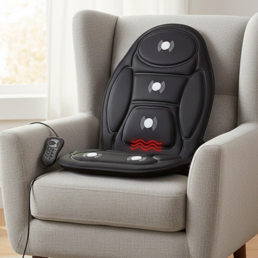 Vibrating Massage Mat 5 Massage Modes and 3 Intensity Levels