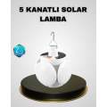 5 Blades Solar Camping Lamp – USB Rechargeable, Portable, IP65 Waterproof Garden Lamp 5 Blades Solar Camping Lamp – USB Rechargeable, Portable, IP65 Waterproof Garden Lamp