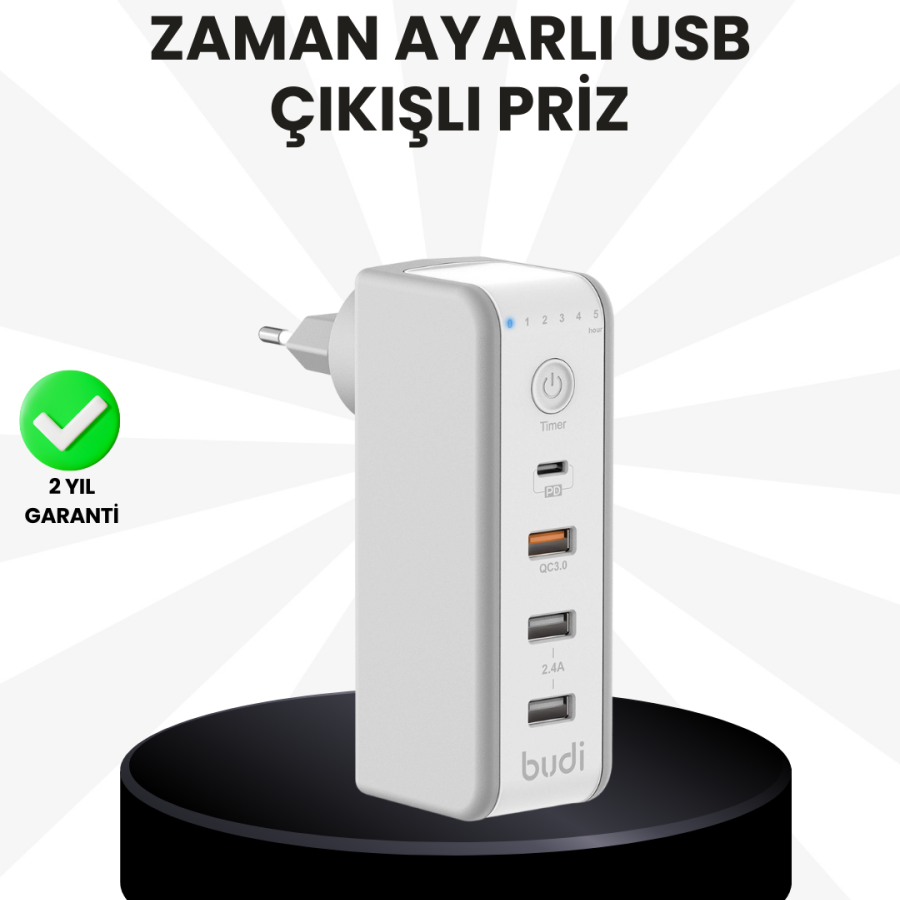 Smart Timed Charger Safe and Energy Saving