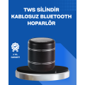 Portable Cylinder Design Bluetooth 5.0 Speaker High Bass Performance