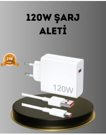 Turbo 120W Fast Charger – With Short Circuit and Current Protection