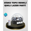 LED Disco Light with Bluetooth Speaker Music Rhythm Sensitive and Portable