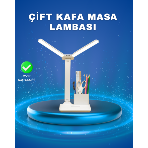 3 in 1 Multi-Purpose Table Lamp | Eye-Fasting Light, Organizer Design
