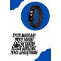 Smart Compatible Bracelet M6 Pedometer Sports Modes Call Vision Turkish Menu