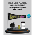 5V USB Smart Pixel LED Panel – Mobile App Controlled, Colorful Light Effect