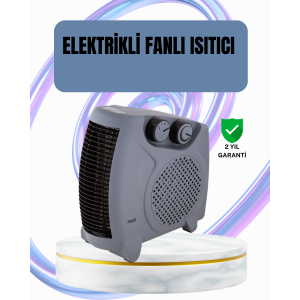Fan Room Heater Thermostat Controlled Cold Air Blowing Mode