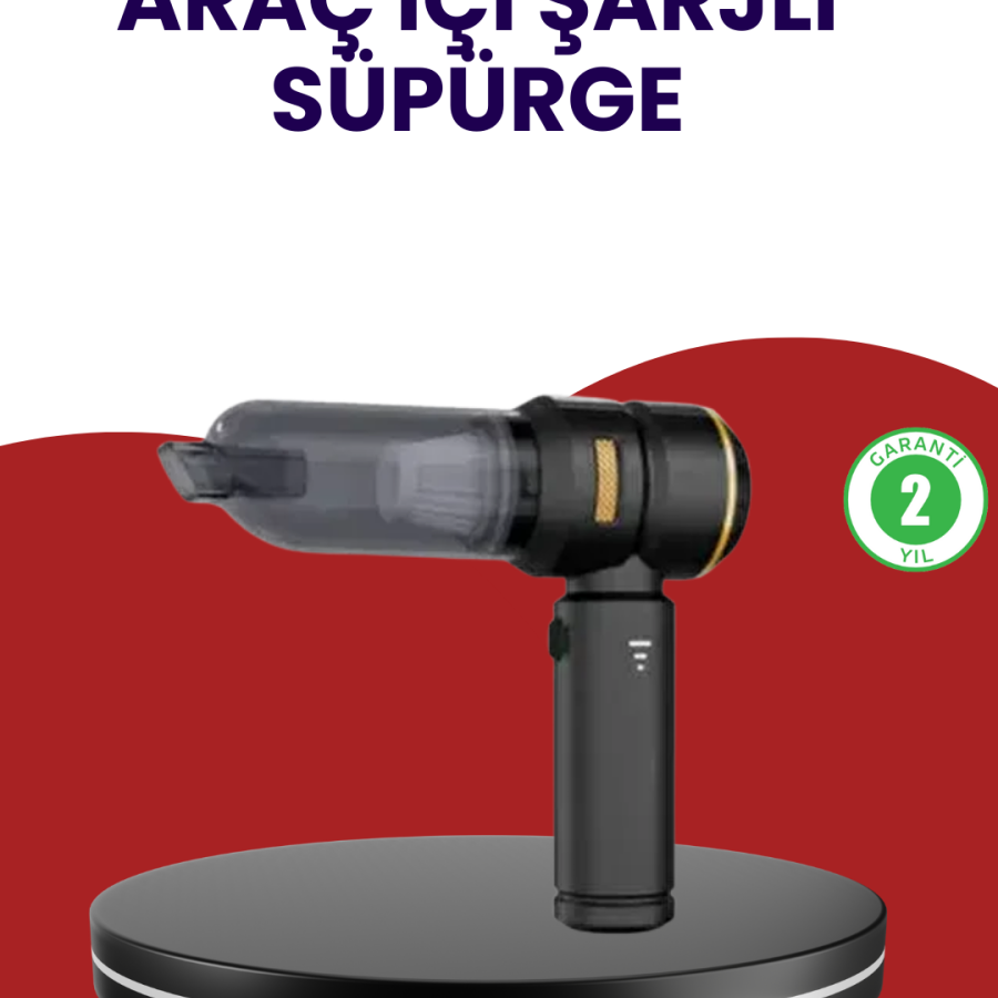 High Performance In-Car Hand Vacuum Cleaner