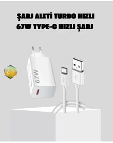 67W Super Fast Charging Adapter and Cable Set – Safe, Compact and Ergonomic Design