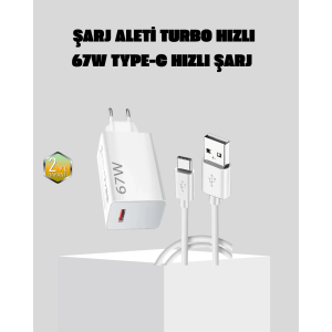 67W Super Fast Charging Adapter and Cable Set – Safe, Compact and Ergonomic Design