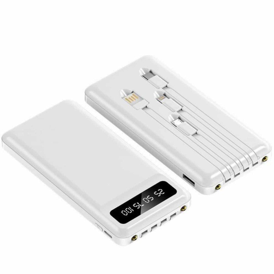 4 Output 20.000 Mah Powerbank Portable with Long Battery Life