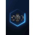 Bluetooth Headset with ANC and Amoled Screen Smartwatch Sleep and Health Tracking Pulse Meter
