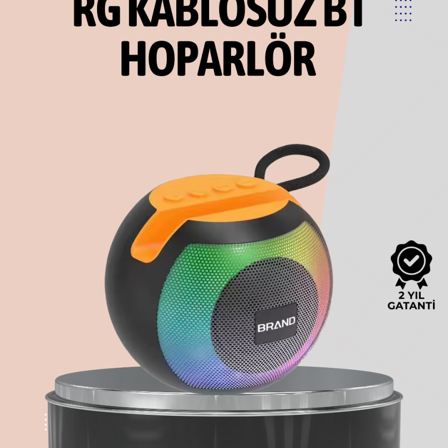 1200mAh Long Battery Life Bluetooth Speaker