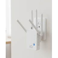 300Mbps WiFi Repeater WPS Booster with AP Mode with Security 300Mbps WiFi Repeater WPS Booster with AP Mode with Security