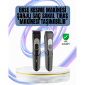 Professional Rechargeable Hair and Beard Shaver with Ergonomic Design and 3 Combs Professional Rechargeable Hair and Beard Shaver with Ergonomic Design and 3 Combs