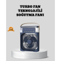 Quiet Working Turbo Fan Powerful Air Flow Table Top Fan