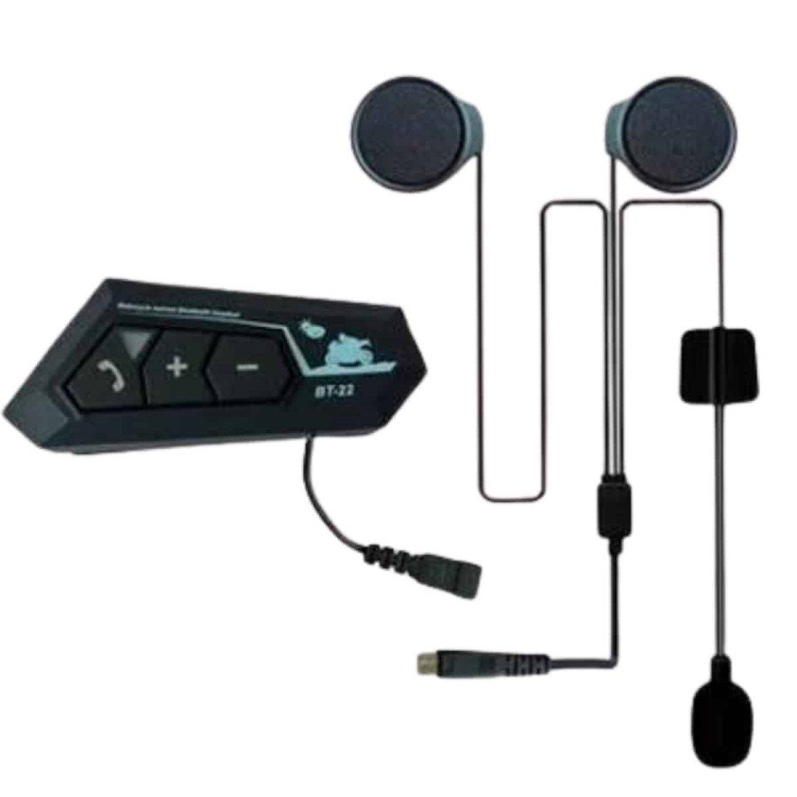 Intercom Bluetooth Helmet Headset Motorcycle Headset 5.0 Bluetooth