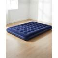 Outdoor Inflatable Bed Double Flocked Surface Comfortable Use