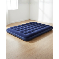 Outdoor Inflatable Bed Double Flocked Surface Comfortable Use Outdoor Inflatable Bed Double Flocked Surface Comfortable Use