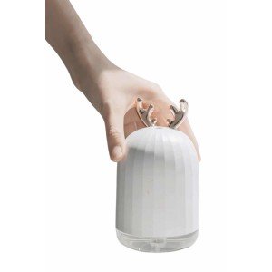 Air Humidifier Steam Machine with LED Light Decorative Aromatherapy